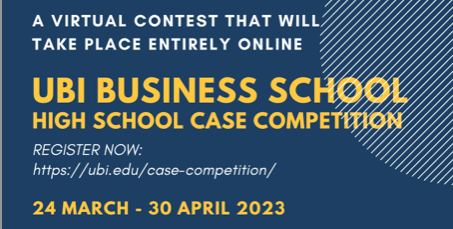 UBI Case Competition Flyer